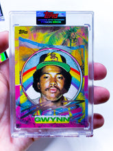 Load image into Gallery viewer, Tony Gwynn by Tyson Beck - SILVER CHROME AUTOGRAPH - LIMITED TO 19
