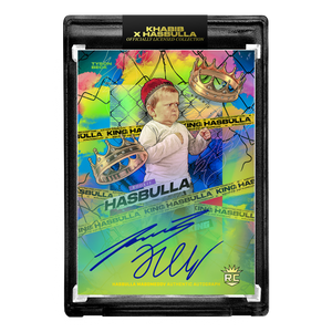 HASBULLA X TYSON BECK - RC - KING HASBULLA - COLORATION - DUAL AUTOGRAPH 🎨 LIMITED TO 5