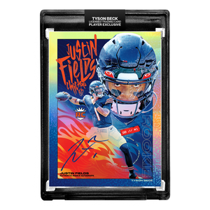 JUSTIN FIELDS X TYSON BECK - RC1 - RAINBOW FOIL VARIATION AUTOGRAPH 🌈 LIMITED TO 10