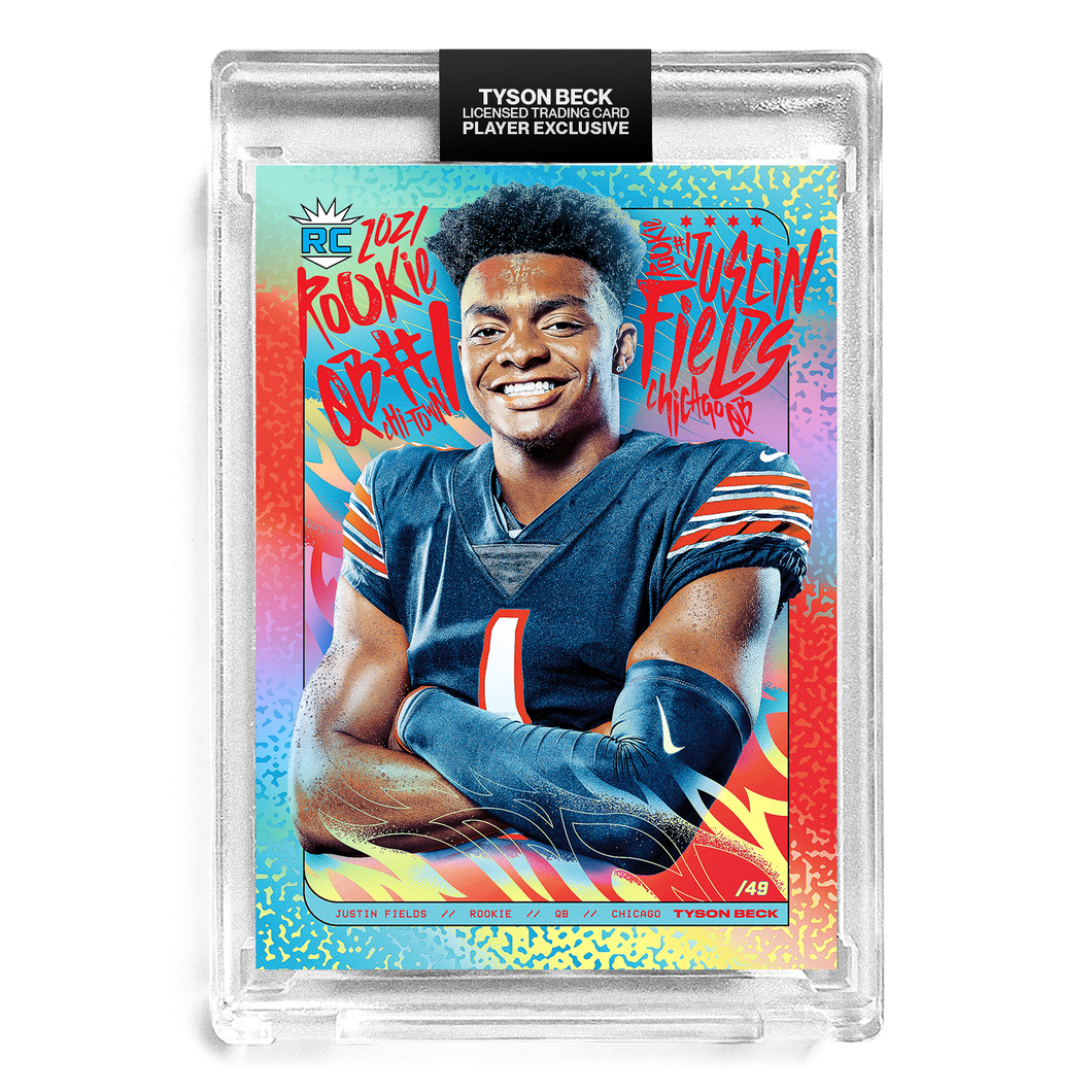 JUSTIN FIELDS X TYSON BECK - RC2 - RAINBOW FOIL VARIATION 🌈 LIMITED TO 49