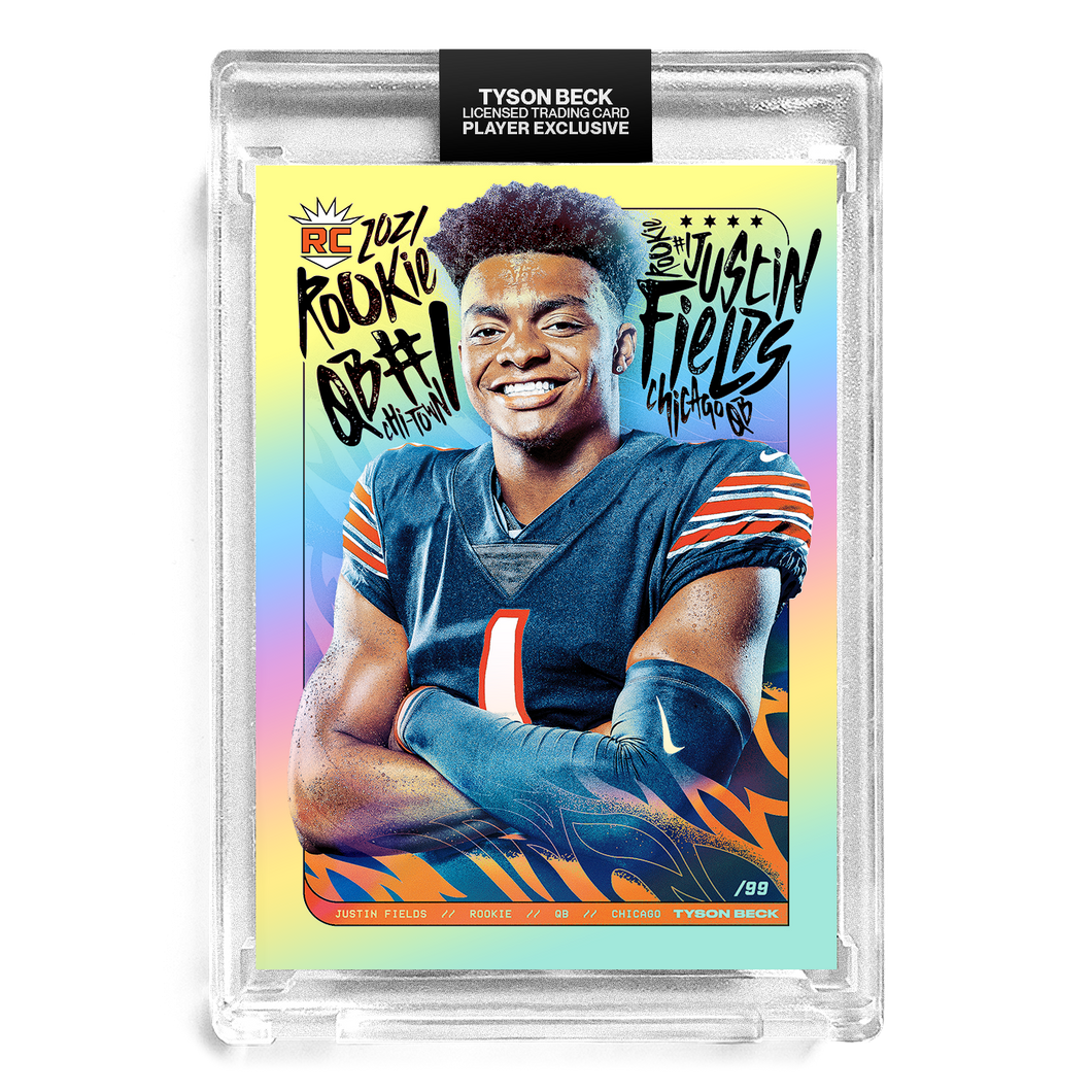 JUSTIN FIELDS X TYSON BECK - RC2 - RAINBOW FOIL 🌈 LIMITED TO 99