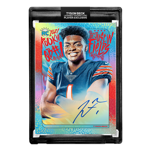 JUSTIN FIELDS X TYSON BECK - RC2 - RAINBOW FOIL VARIATION AUTOGRAPH 🌈 LIMITED TO 10