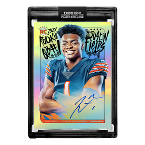 JUSTIN FIELDS X TYSON BECK - RC2 - RAINBOW FOIL AUTOGRAPH 🌈 LIMITED TO 25