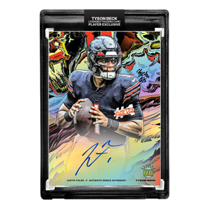 JUSTIN FIELDS X TYSON BECK - RC3 - RAINBOW FOIL AUTOGRAPH 🌈 LIMITED TO 25