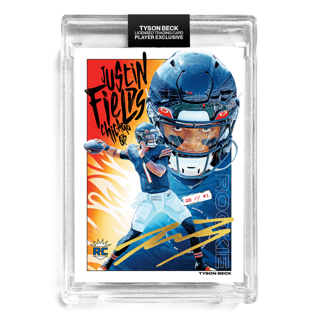 JUSTIN FIELDS X TYSON BECK - RC1 - ARTIST AUTOGRAPH - ONE OF ONE