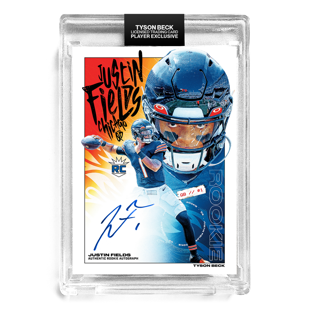 JUSTIN FIELDS X TYSON BECK - RC1 - AUTOGRAPH - LIMITED TO 40