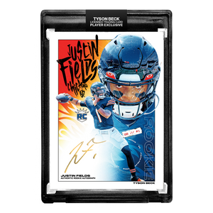 JUSTIN FIELDS X TYSON BECK - RC1 - GOLD AUTOGRAPH - ONE OF ONE
