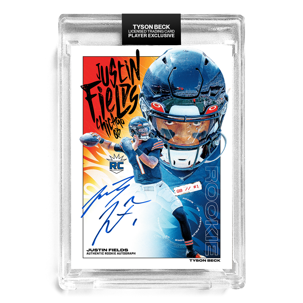 JUSTIN FIELDS X TYSON BECK - RC1 - DUAL AUTOGRAPH - LIMITED TO 5