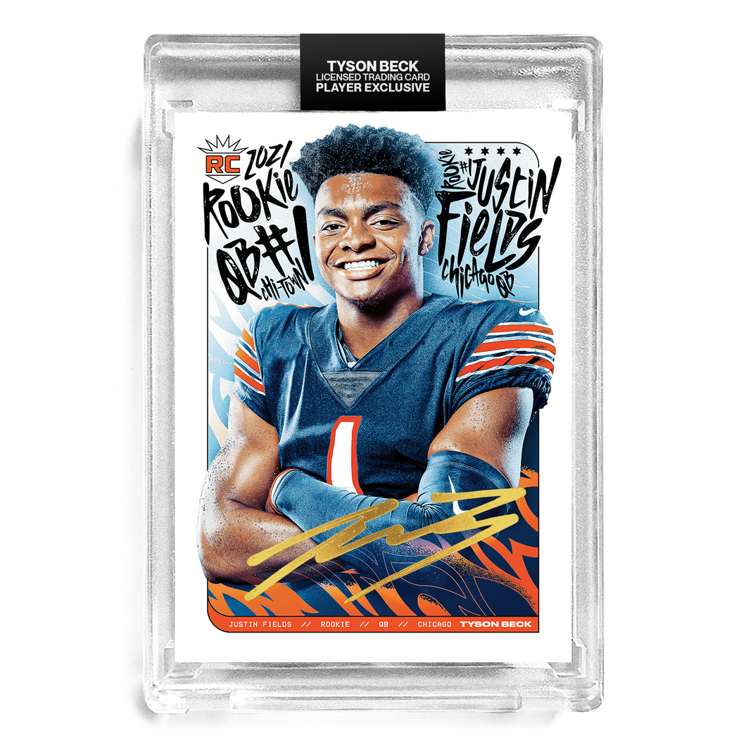JUSTIN FIELDS X TYSON BECK - RC2 - ARTIST AUTOGRAPH - ONE OF ONE
