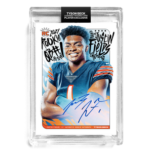JUSTIN FIELDS X TYSON BECK - RC2 - DUAL AUTOGRAPH - LIMITED TO 5