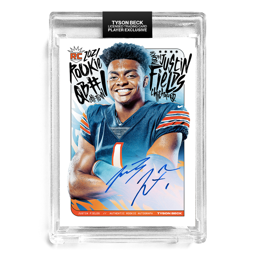 JUSTIN FIELDS X TYSON BECK - RC2 - DUAL AUTOGRAPH - LIMITED TO 5