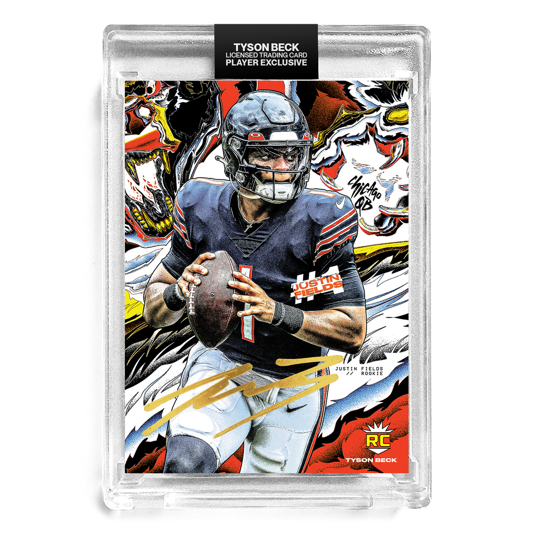 JUSTIN FIELDS X TYSON BECK - RC3 - ARTIST AUTOGRAPH - ONE OF ONE