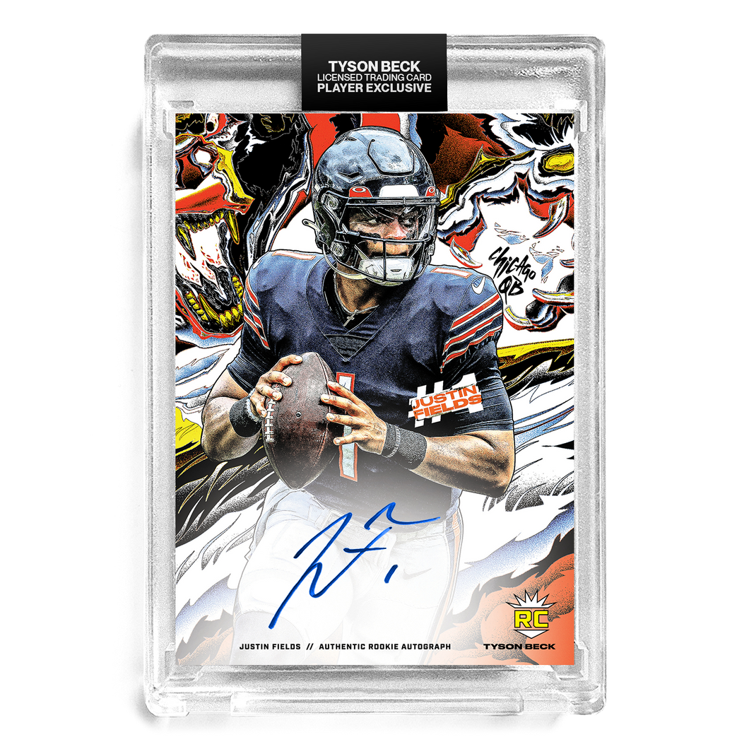 JUSTIN FIELDS X TYSON BECK - RC3 - AUTOGRAPH - LIMITED TO 40