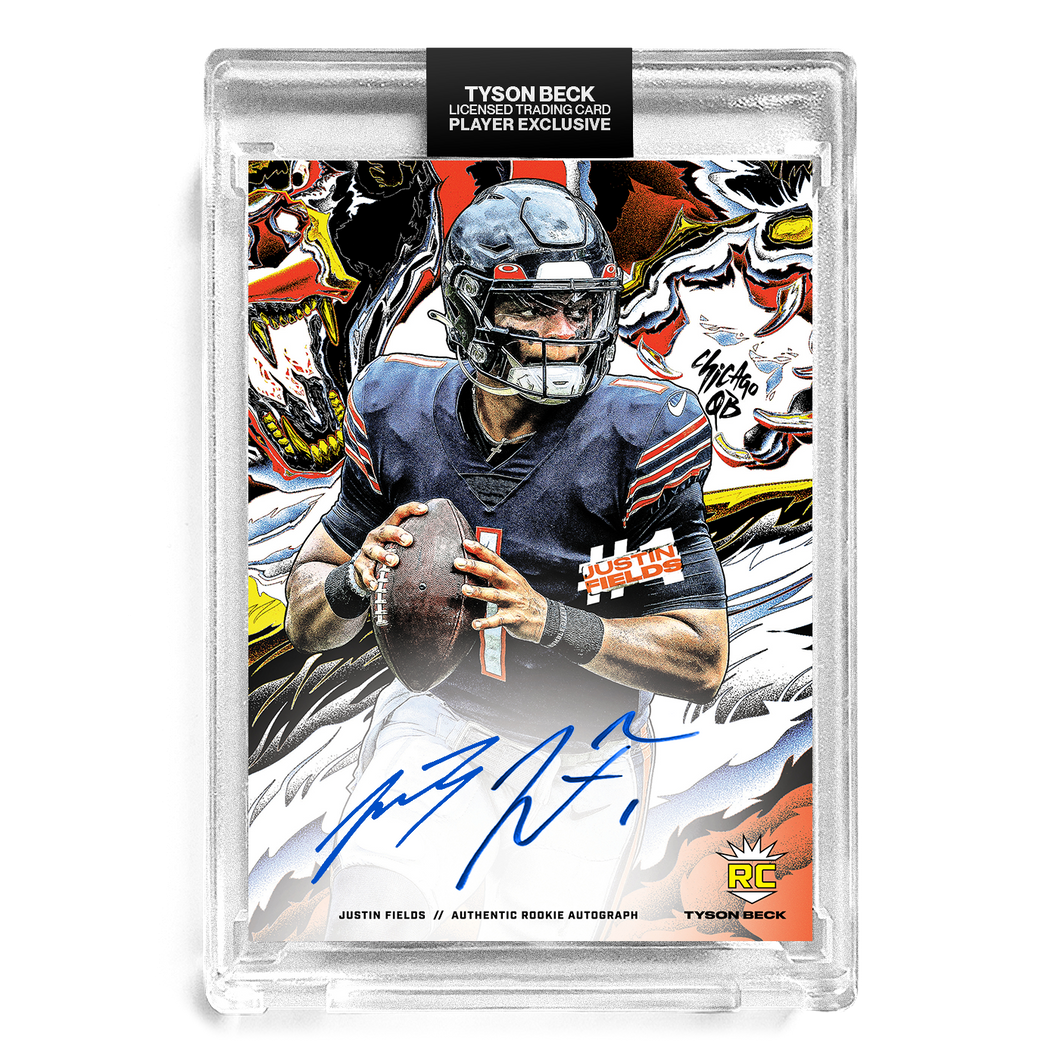 JUSTIN FIELDS X TYSON BECK - RC3 - DUAL AUTOGRAPH - LIMITED TO 5