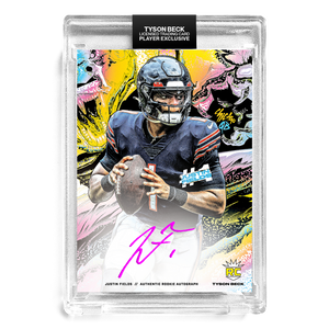 JUSTIN FIELDS X TYSON BECK - RC3 - NEON UV AUTOGRAPH - LIMITED TO 15