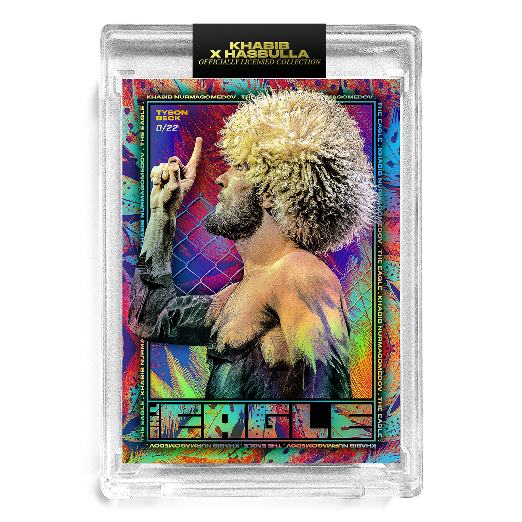 KHABIB NURMAGOMEDOV X TYSON BECK - THE EAGLE - COLORATION 🎨 LIMITED TO 22