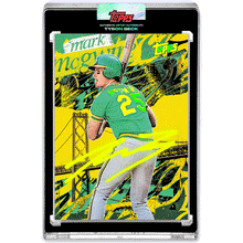 Load image into Gallery viewer, Mark McGwire by Tyson Beck - NEON UV AUTOGRAPH - LIMITED TO 5
