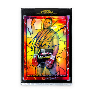 MIKE TYSON X TYSON BECK - "THE BADDEST MAN ON THE PLANET" - AP VARIATION - AUTOGRAPH - LIMITED TO 22