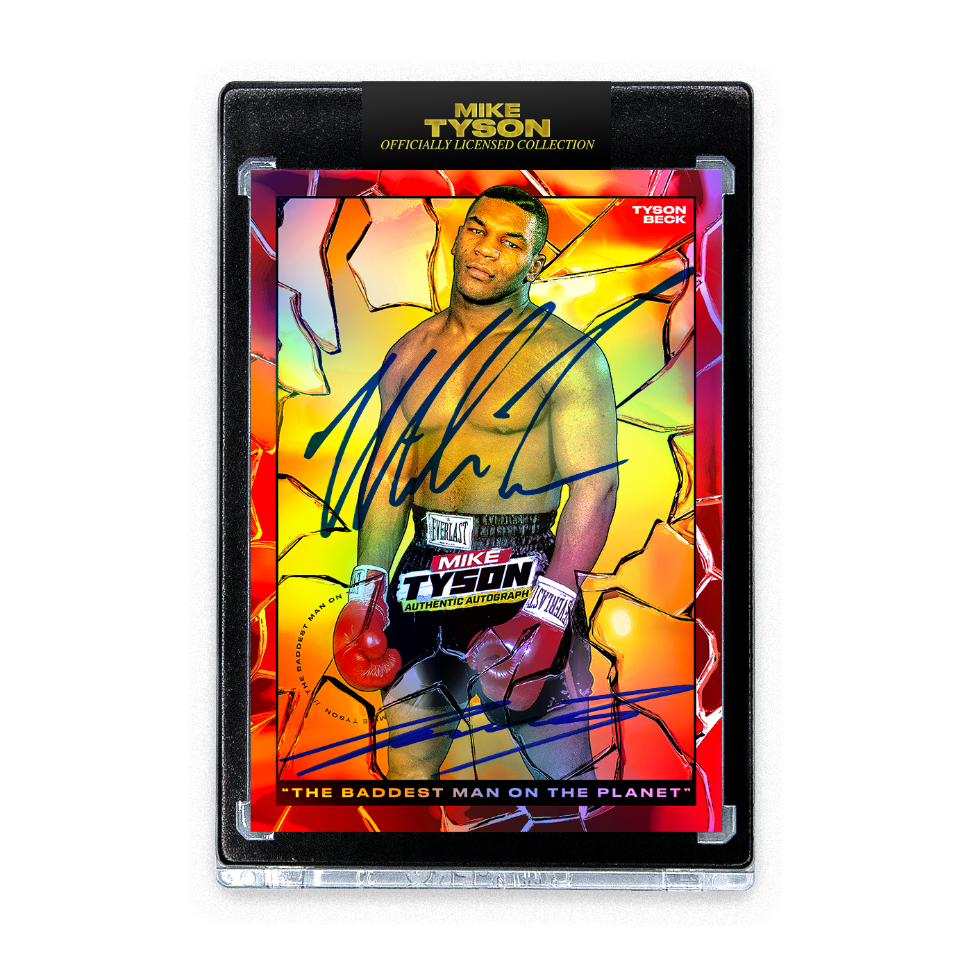 MIKE TYSON X TYSON BECK - DUAL AUTOGRAPHS – Tyson Beck
