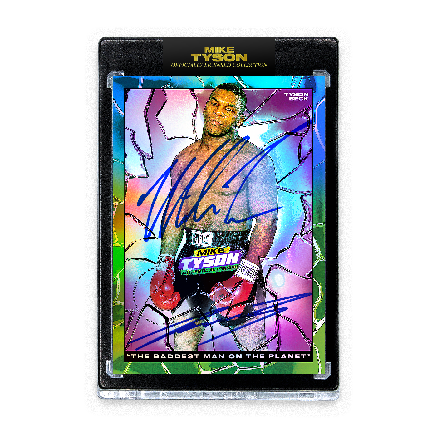 MIKE TYSON X TYSON BECK - DUAL AUTOGRAPHS – Tyson Beck