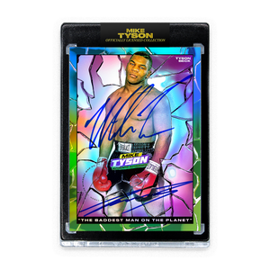 MIKE TYSON X TYSON BECK - "THE BADDEST MAN ON THE PLANET" - COLORATION - DUAL AUTOGRAPH - LIMITED TO 5