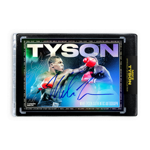 MIKE TYSON X TYSON BECK - "IRON MIKE" - AP VARIATION - AUTOGRAPH - LIMITED TO 22