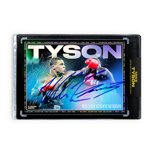 MIKE TYSON X TYSON BECK - "IRON MIKE" - AP VARIATION - DUAL AUTOGRAPH - LIMITED TO 5