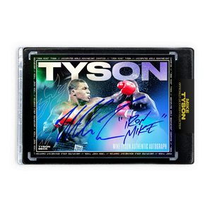 MIKE TYSON X TYSON BECK - "IRON MIKE" - AP VARIATION - AUTOGRAPH + ARTIST INSCRIPTION - LIMITED TO 5