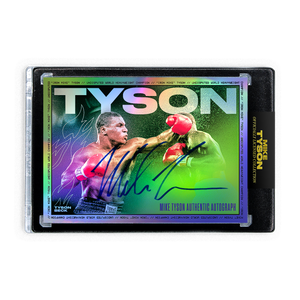 MIKE TYSON X TYSON BECK - "IRON MIKE" - COLORATION - AUTOGRAPH - LIMITED TO 10