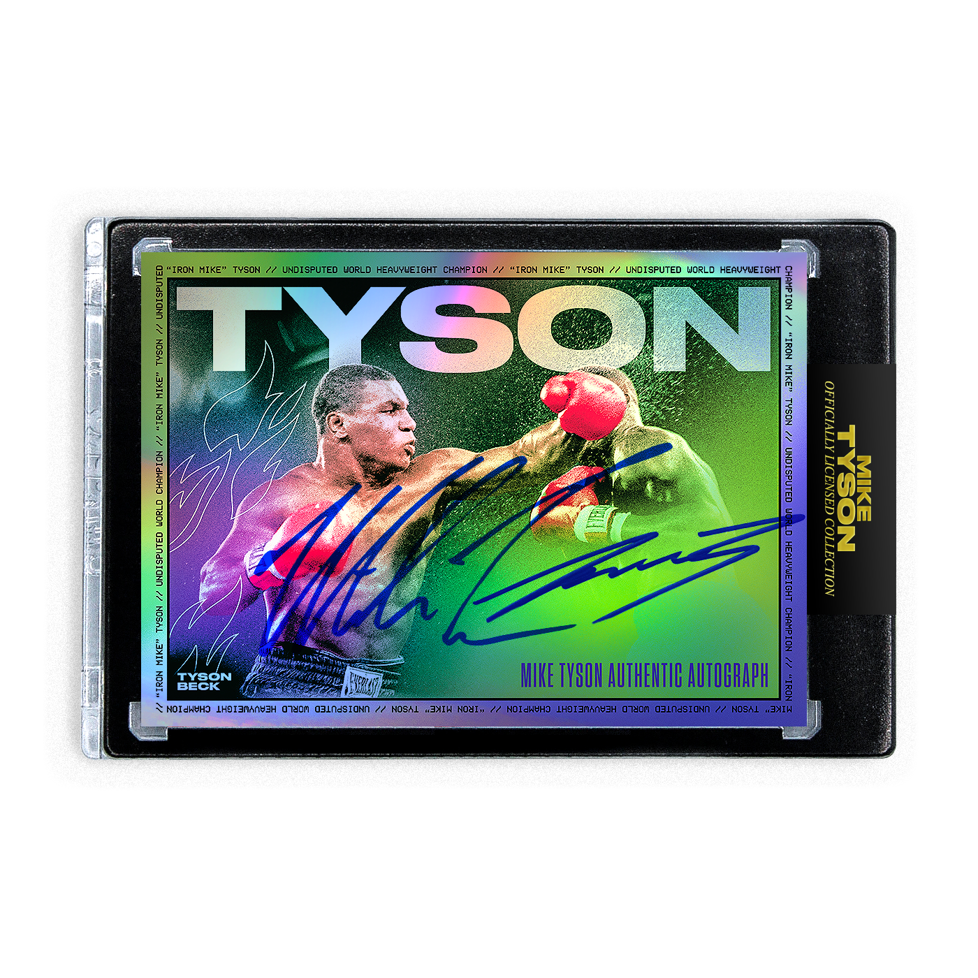 MIKE TYSON X TYSON BECK - DUAL AUTOGRAPHS – Tyson Beck