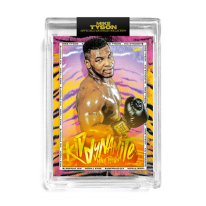 MIKE TYSON X TYSON BECK - "KID DYNAMITE" - GOLD LASER FOIL - LIMITED TO 50