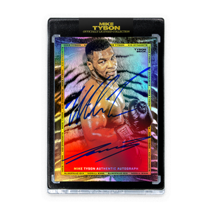 MIKE TYSON X TYSON BECK - "KID DYNAMITE" - AP VARIATION - DUAL AUTOGRAPH - LIMITED TO 5