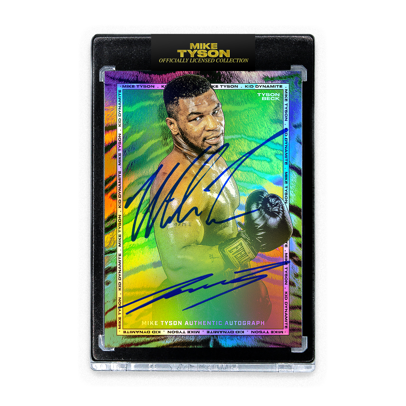 MIKE TYSON X TYSON BECK - DUAL AUTOGRAPHS – Tyson Beck