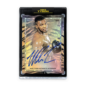 MIKE TYSON X TYSON BECK - "KID DYNAMITE" - AUTOGRAPH - SUPERFRACTOR - ONE OF ONE