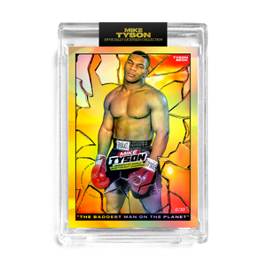 MIKE TYSON X TYSON BECK - "THE BADDEST MAN ON THE PLANET" - RAINBOW FOIL - LIMITED TO 30