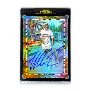 MIKE TYSON X TYSON BECK - "TIGER" - RAINBOW FOIL - AUTOGRAPH - LIMITED TO 20