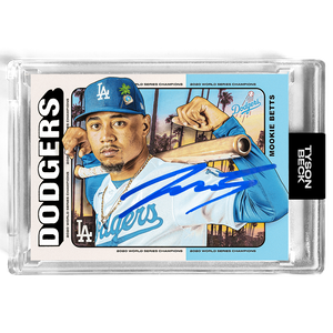 Mookie Betts X Tyson Beck - P70 - DODGER BLUE ARTIST AUTO - LIMITED TO 50