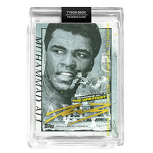 Load image into Gallery viewer, Muhammad Ali X Tyson Beck - Card 01 - GOLD ARTIST AUTO - LIMITED TO 10
