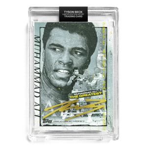 Muhammad Ali X Tyson Beck - Card 01 - GOLD ARTIST AUTO - LIMITED TO 10