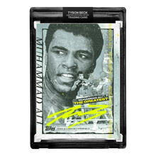Load image into Gallery viewer, Muhammad Ali X Tyson Beck - Card 01 - NEON UV ARTIST AUTO - LIMITED TO 3
