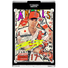 Load image into Gallery viewer, Shohei Ohtani X Tyson Beck - P70 - NEON UV ARTIST AUTO - LIMITED TO 3
