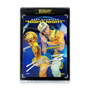 STEPHEN CURRY X TYSON BECK - "NIGHT NIGHT" - AP VARIATION - LIMITED TO 30 - ARTIST AUTO