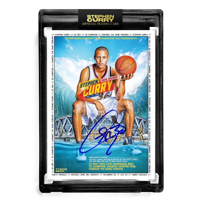 STEPHEN CURRY X TYSON BECK - NIGHT NIGHT - AUTOGRAPH - LIMITED TO 30 –  Tyson Beck
