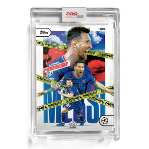 Lionel Messi X Tyson Beck - Topps Project 22 UEFA - Print Run: 5173