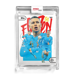 Phil Foden X Tyson Beck - Topps Project 22 UEFA - Print Run: 1667