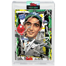 Load image into Gallery viewer, Sandy Koufax by Tyson Beck - SILVER AUTOGRAPH - LIMITED TO 75 + Topps Collector Card
