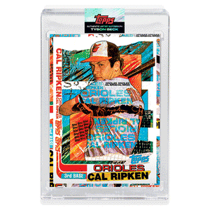 NEON UV AUTOGRAPH - Topps PROJECT 2020 Card - 1982 Cal Ripken Jr. by Tyson Beck - Limited to 2 [PRE-ORDER]