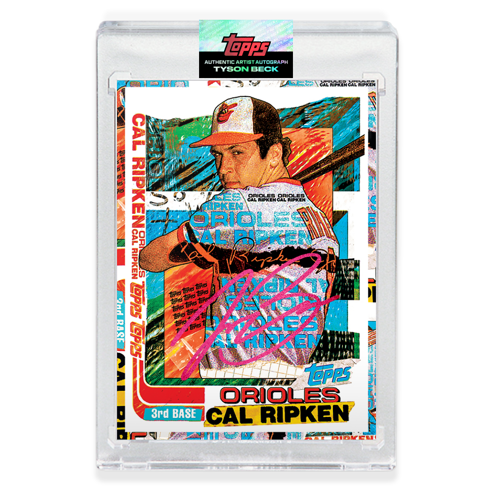 RUBY AUTOGRAPH - Topps PROJECT 2020 Card - 1982 Cal Ripken Jr. by Tyson Beck - Limited to 20 [PRE-ORDER]