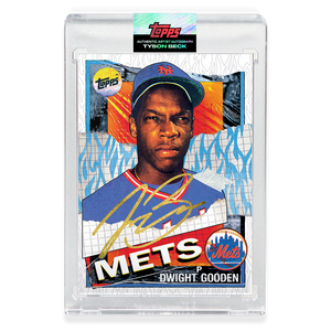 GOLD AUTOGRAPH - Topps PROJECT 2020 Card - 1985 Dwight Gooden by Tyson Beck - Limited to 4