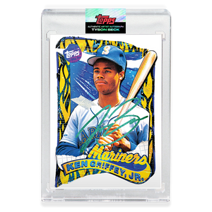 EMERALD AUTOGRAPH - Topps PROJECT 2020 Card - 1989 Ken Griffey Jr. by Tyson Beck - Limited to 10